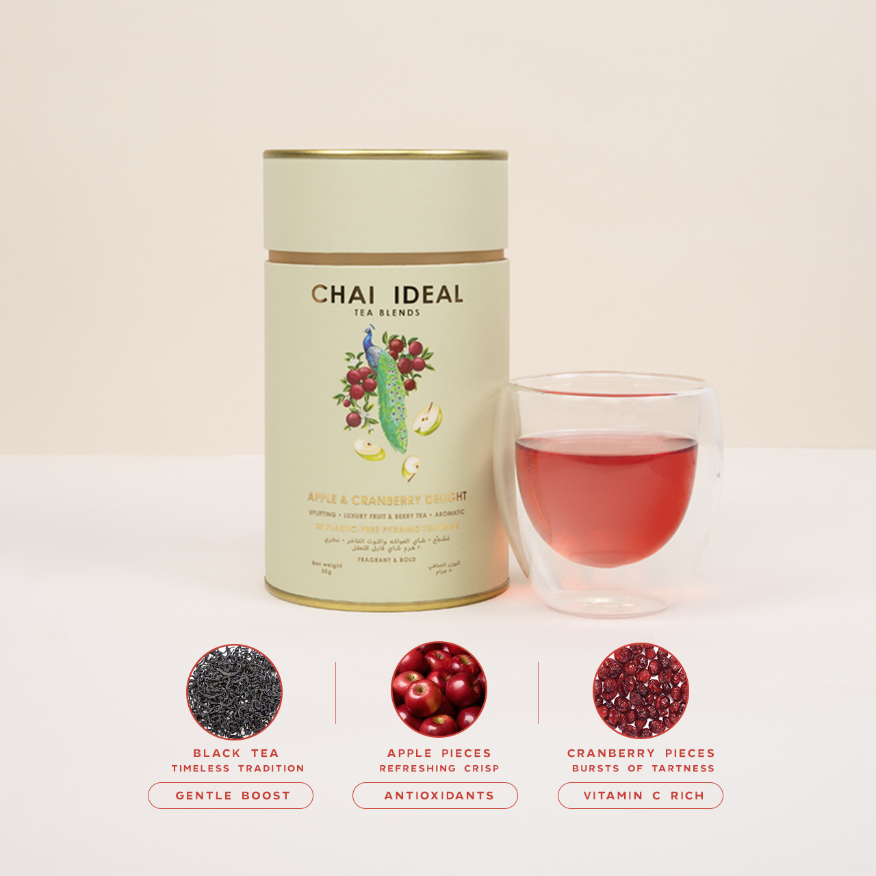 Apple & Cranberry Black Tea